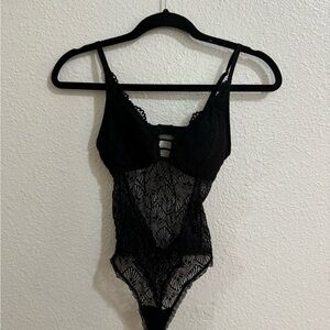 Black Lace Bodysuit
